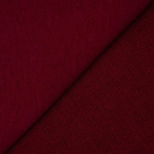 BAMBOO FRENCH TERRY - DEEP RED