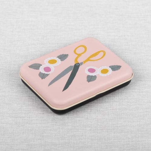 STORAGE BOX BY SARAH WATTS FOR RUBY STAR SOCIETY - SCISSORS PINK